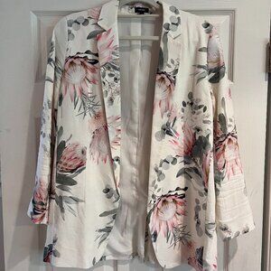 Floral Linen Blazer (Medium)
